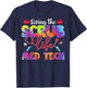 Living The Scrub Life Tie Dye Hippie Med Tech
