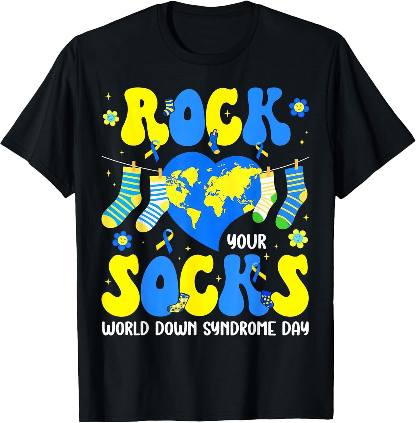 Rock Your Socks World Down Syndrome Men Women Kid