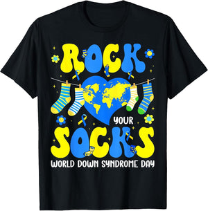 Rock Your Socks World Down Syndrome Men Women Kid