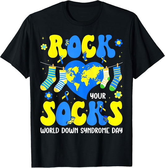 Rock Your Socks World Down Syndrome Men Women Kid