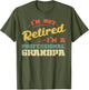 Not Retired Im Professional Grandpa Fathers Day Grandfather