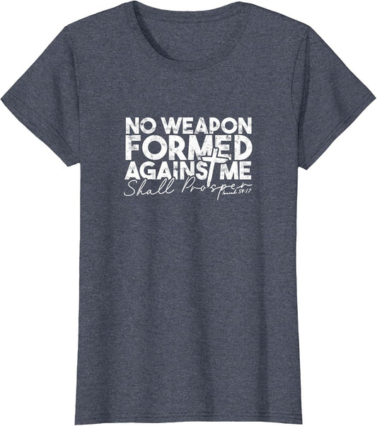 No Weapon Formed Against me Shall Prosper - Faith in god