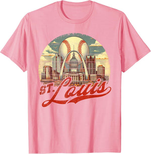 Vintage St. Louis Baseball American US Flag