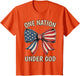 Coquette Bow One Nation Under God 4th July Teen Girl Toddler