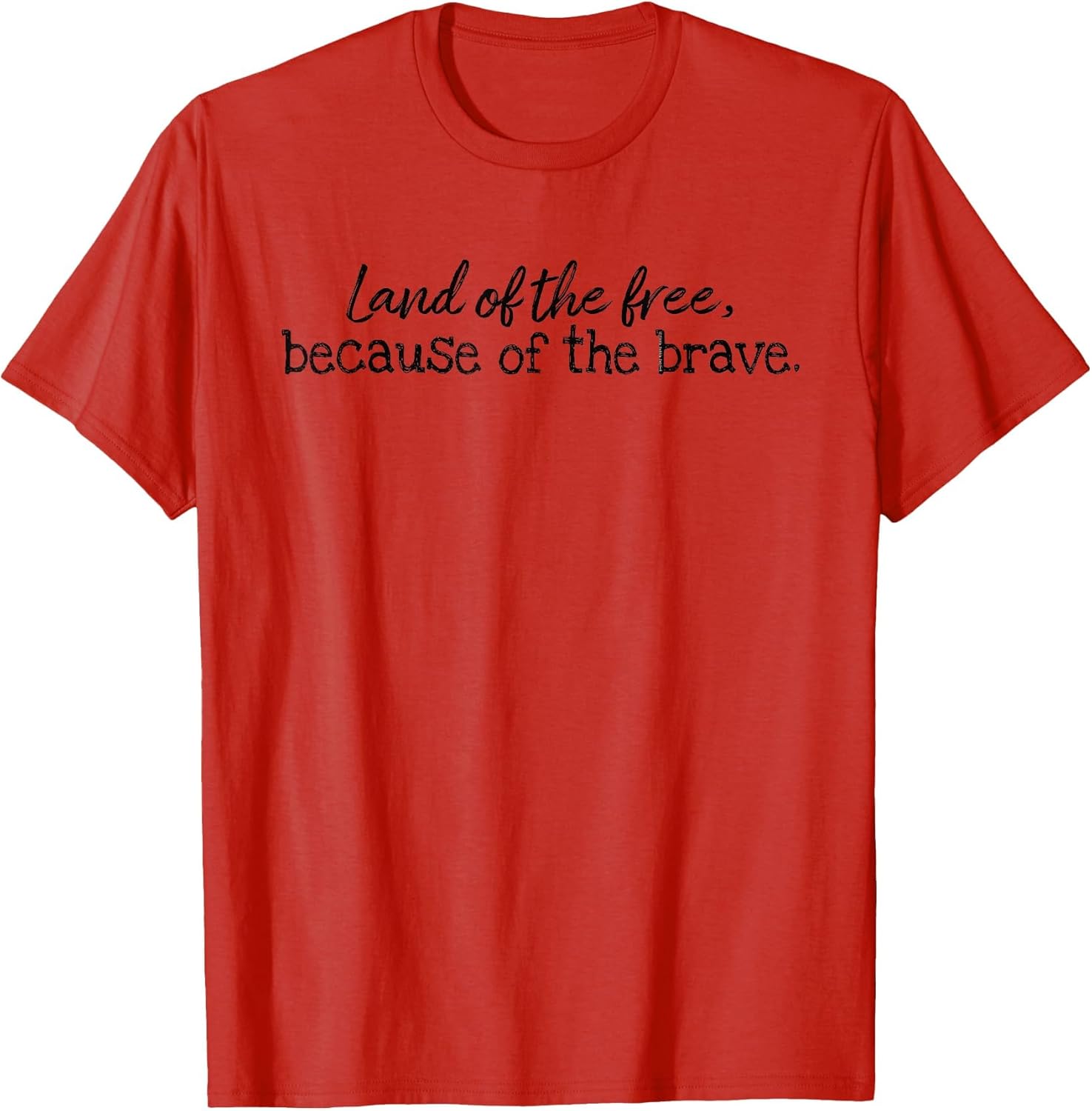 Patriotic USA Land of The Free Because of The Brave Veterans