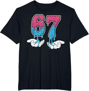 67 Ice Cream Drip Six Seven Baseball Drip 67 Funny Boys Meme