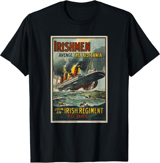 Irishmen Avenge The Lusitania Propaganda Recruit