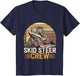 Retro Skid Steer Crew Vintage Heavy Equipment Operator