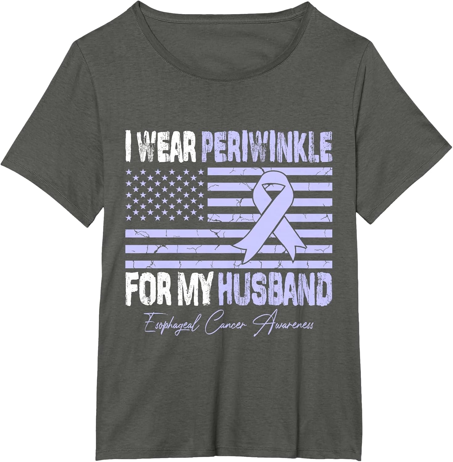 I Wear Periwinkle for My Husband Esophageal Cancer Awareness