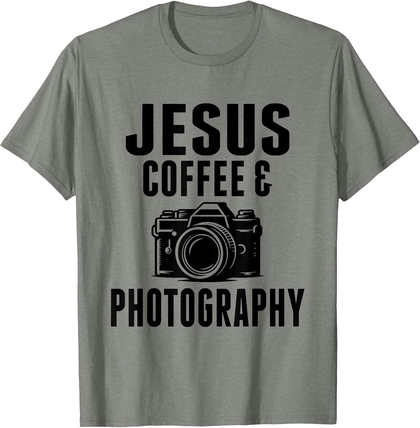 Jesus Coffee and Photography Funny Photographer Camera