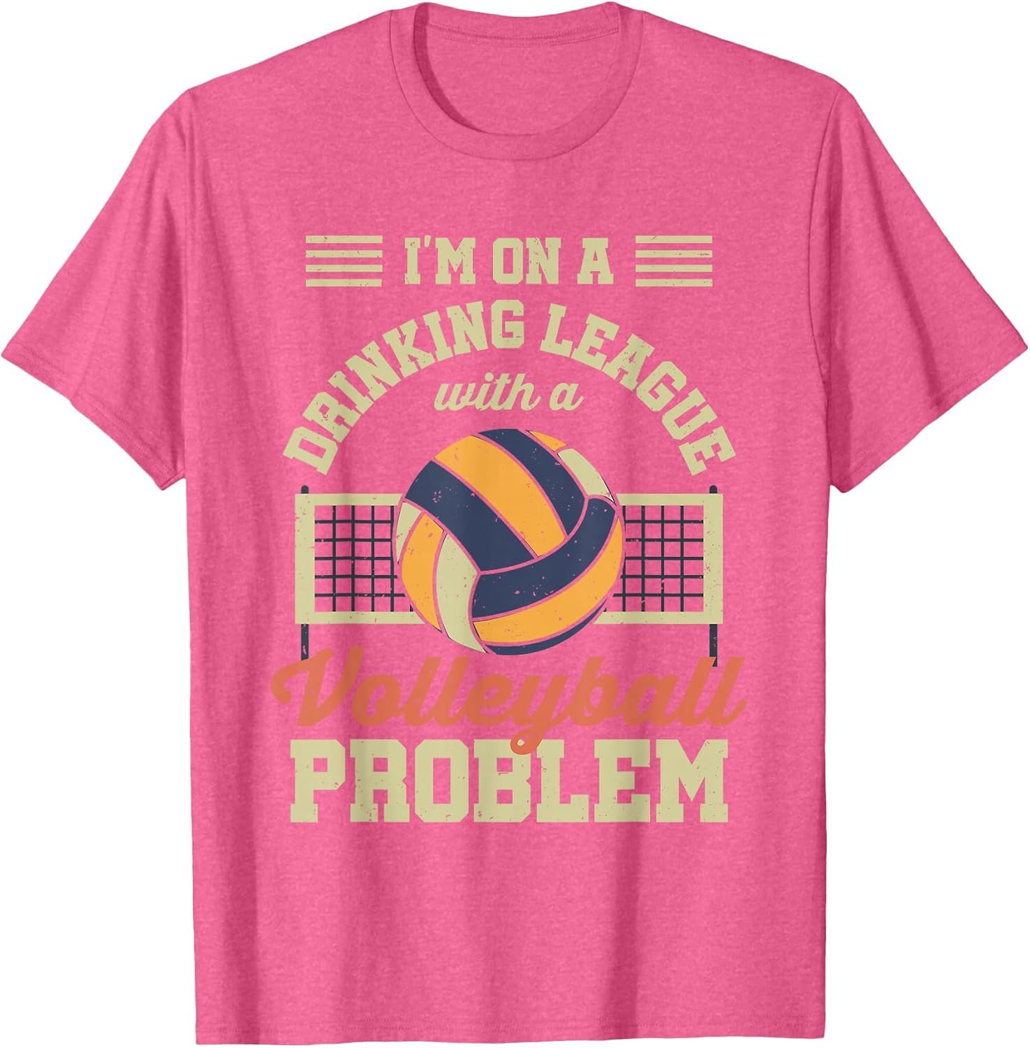 Funny Drinking League with A Volleyball Player Spiker Setter