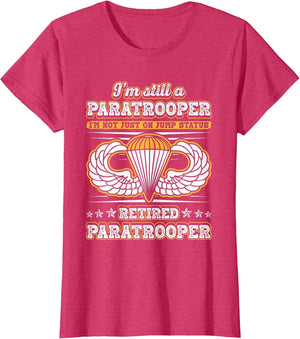 Jump Status Retired Airborne Paratrooper