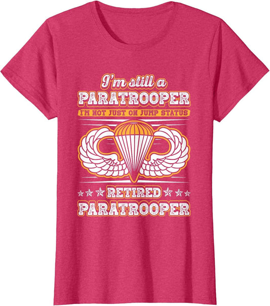 Jump Status Retired Airborne Paratrooper