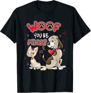 Woof You Be Mine Valentines Vet Tech Veterinarian Pet Groom