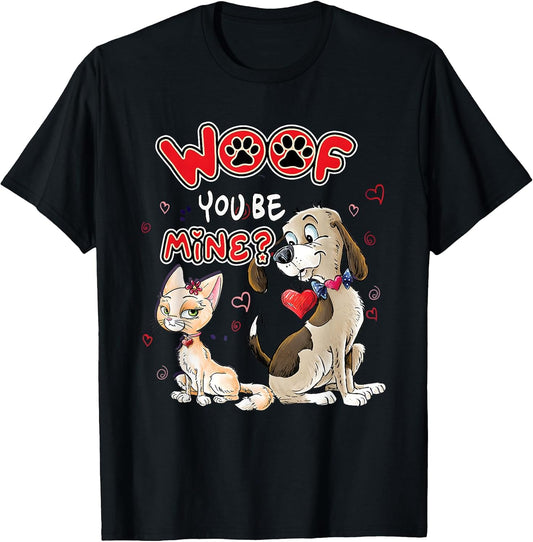 Woof You Be Mine Valentines Vet Tech Veterinarian Pet Groom