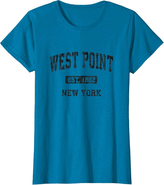 West Point New York NY Vintage Athletic Sports Design