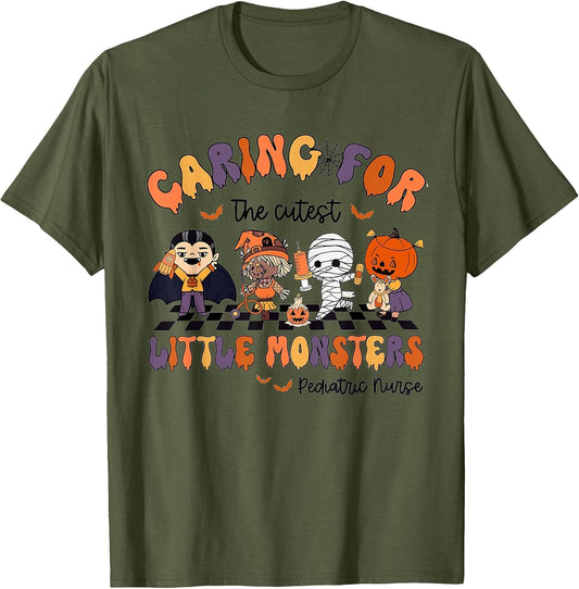 Caring for The Cutest Little Monsters Peds Nurse Halloween