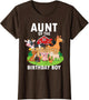 Aunt of The Birthday Boy Farm Animals Matching Farm Theme