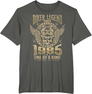 Biker Legend Since 1985 Motorcycle 38th Birthday Biker