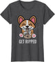 Get Ripped | Marijuana Cannabis Dog Corgi Bong 420