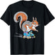 Skating Squirrel for Animal Lovers