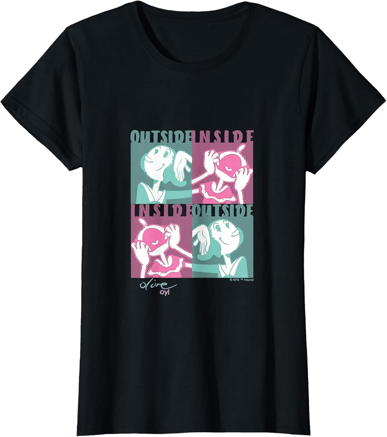 Olive Oyl's Express Yourself Collection Outside Inside