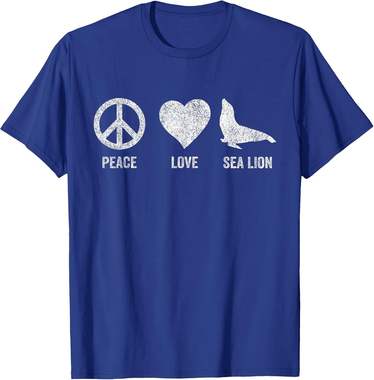 Peace Love Sea Lion Lover Funny Sea Lion Quote