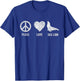 Peace Love Sea Lion Lover Funny Sea Lion Quote