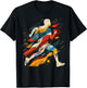 Artsy Cross Country Runner on Abstract Art Running