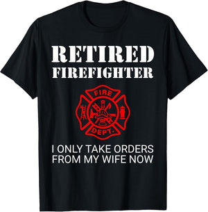 Funny Retired Firefighter Retirement