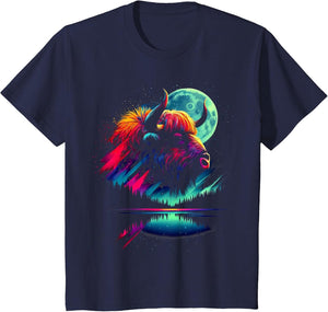 Colorful Takin Spirit Animal Cool Illustration Art