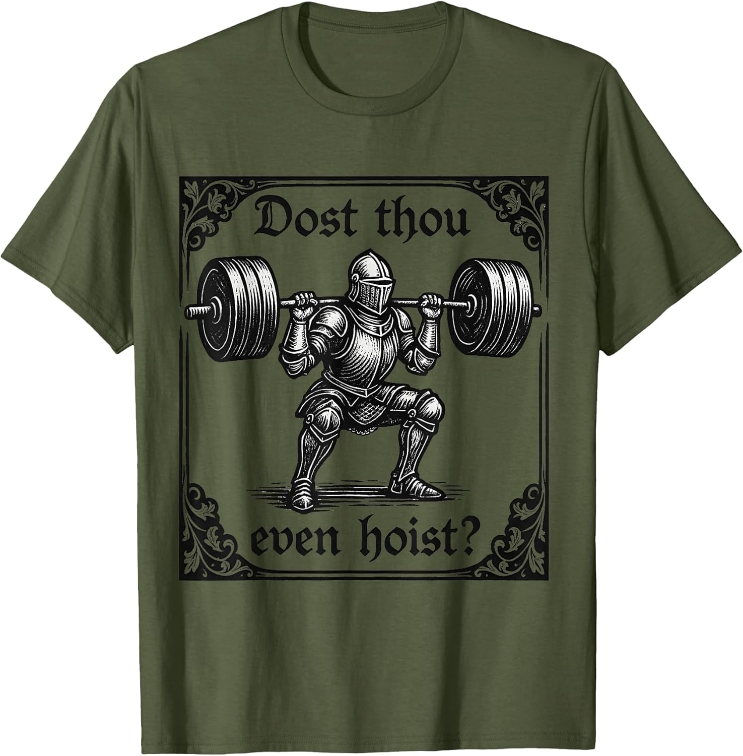 dost Thou Even Hoist Funny Gothic deadlifting Gym Workout