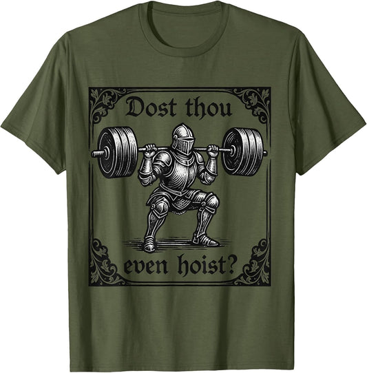 dost Thou Even Hoist Funny Gothic deadlifting Gym Workout