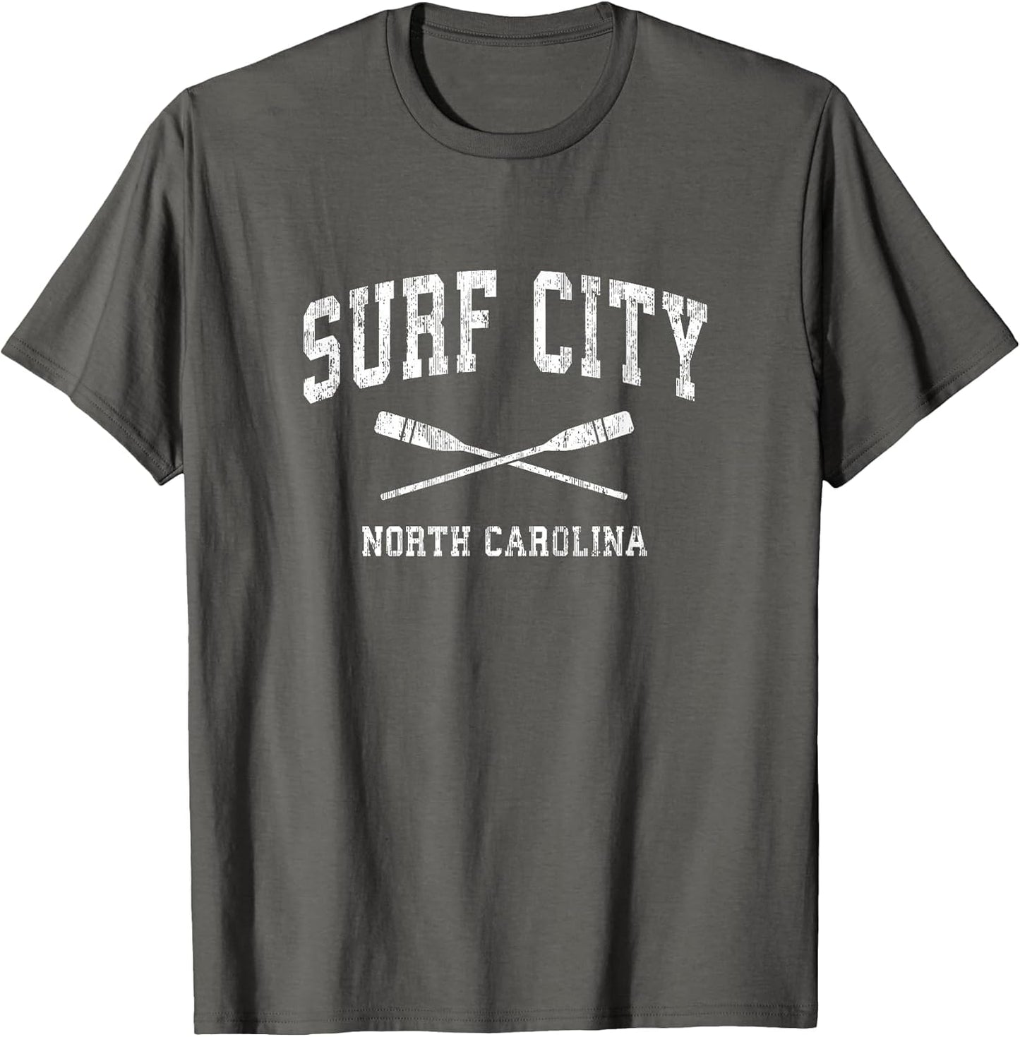 Surf City North Carolina Vintage Nautical Paddles Sports Oar