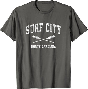 Surf City North Carolina Vintage Nautical Paddles Sports Oar