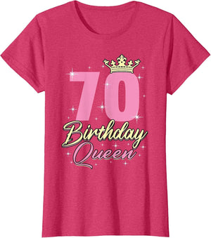 Women's Birthday Queen 70th Birthday Queen