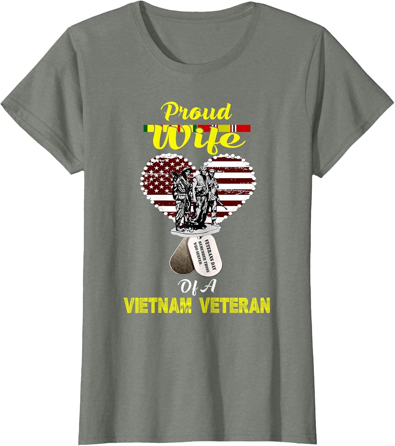 Proud Wife of A Vietnam Veteran T Shirt