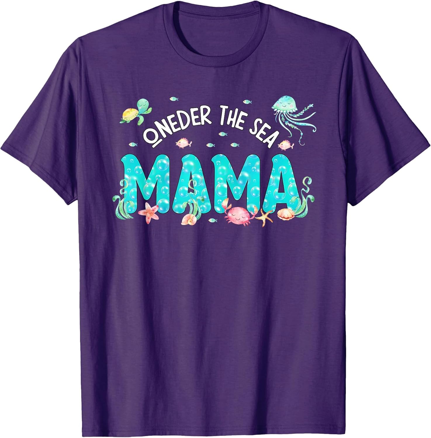 Under Sea Mama Birthday Girl Boy Matching Family Party
