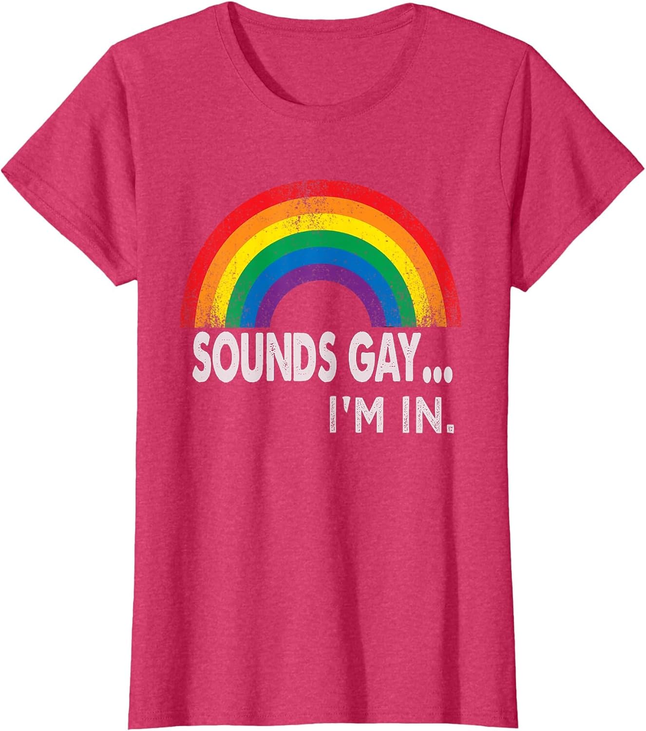 Sounds Gay I'm in with Rainbow Proud LGBTQ Gay Rights