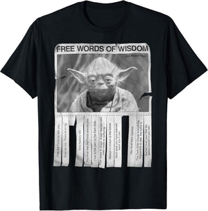Star Wars Yoda Poster Words Of Wisdom Graphic