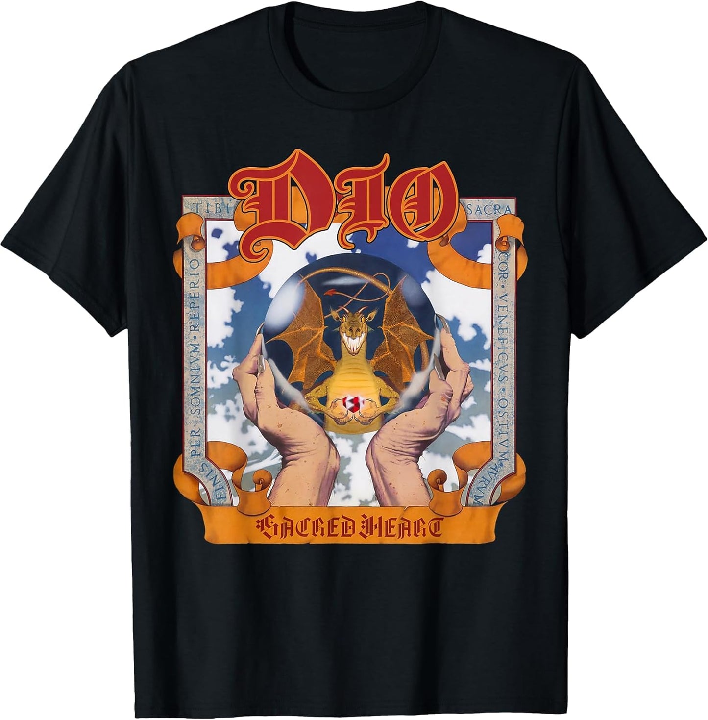 Dio Sacred Heart Black