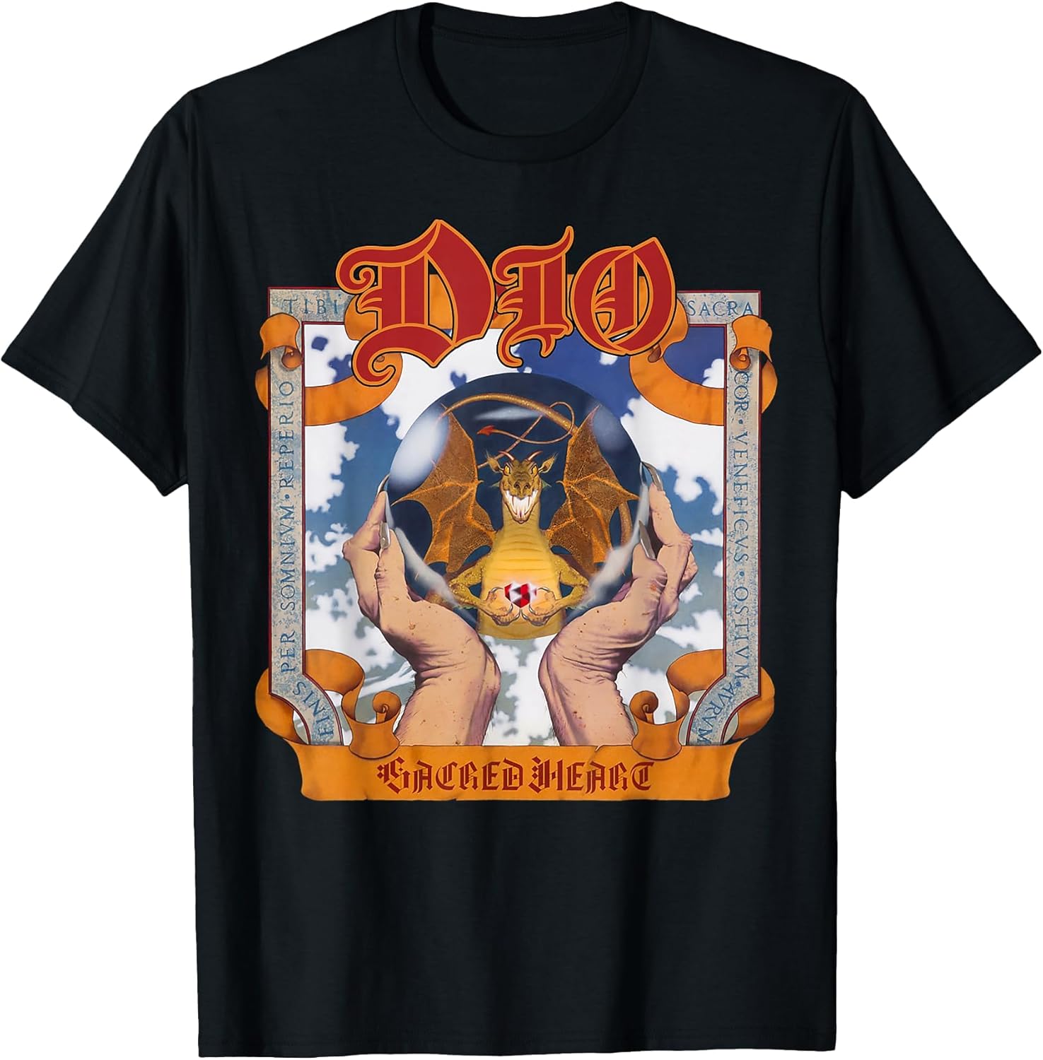 Dio Sacred Heart Black