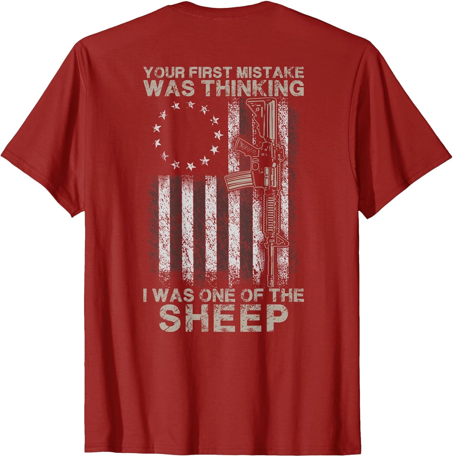 Your First Mistake was Thinking I was A Sheep (on Back)