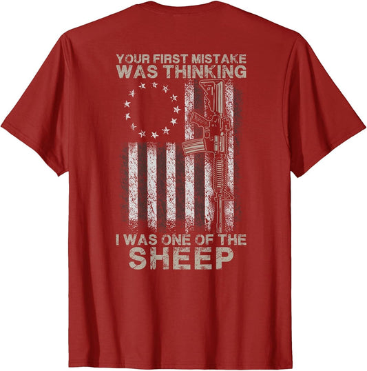 Your First Mistake was Thinking I was A Sheep (on Back)