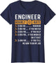Funny Engineer Gifts - Engineer Hourly Rate
