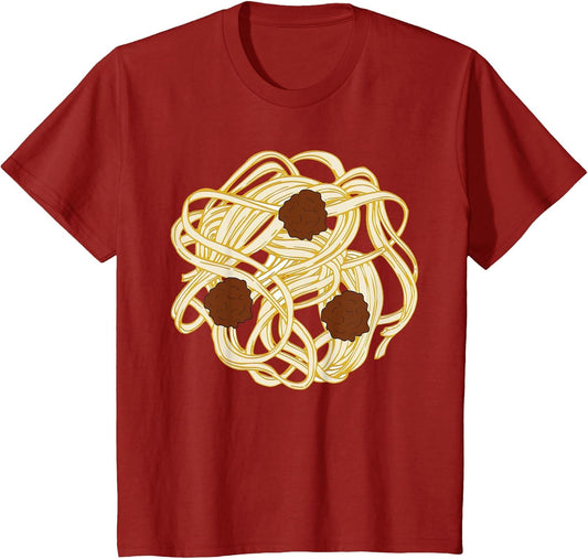 Funny Halloween Costume Food Spaghetti Meatballs Simple Safe