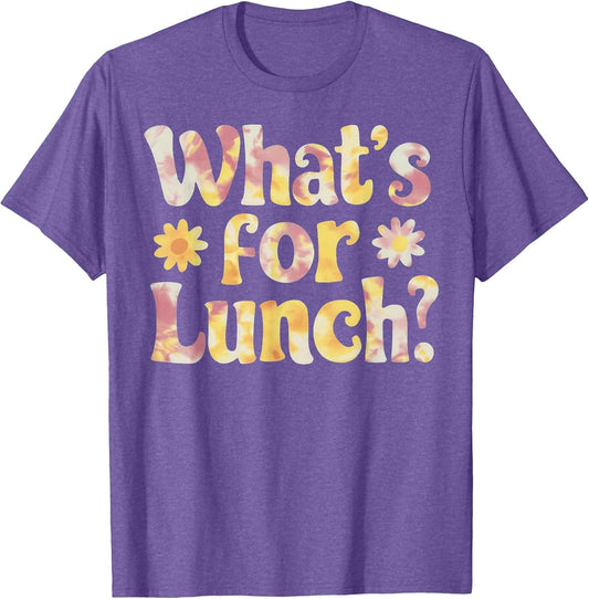 Funny Cooking Lunch Lady Tie Dye What's for Lunch?