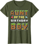 Aunt of The Birthday Boy Gamer Pixel Birthday Party Matching