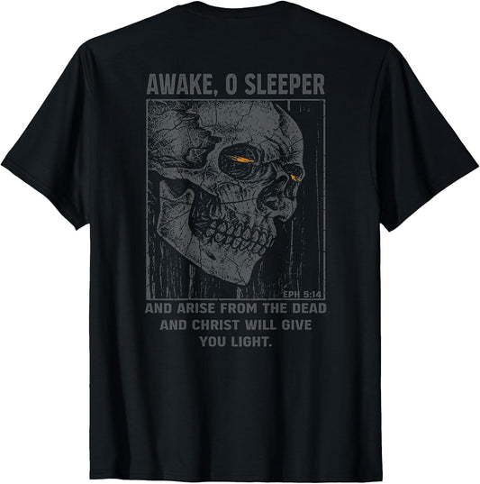 Skull Awake O Sleeper and Arise from The Dead (on Back)