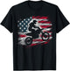 Motocross USA Dirt Bike American Flag